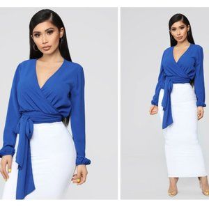 Little White Lies Top - Royal